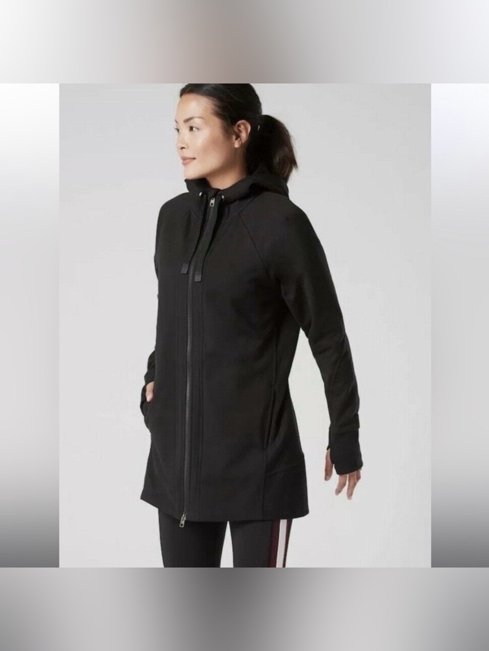 Athleta Black Triumph Hoodie NWT